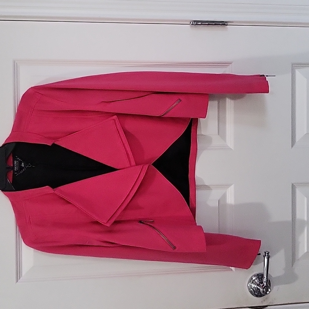 Waist length jacket.
